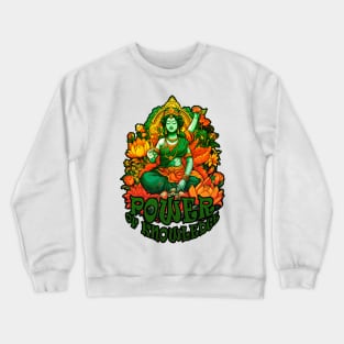 Sarasvati - The Goddess of Knowledge and Wisdom Crewneck Sweatshirt